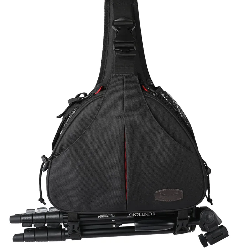 Водонепроницаемая Наплечная Сумка-слинг для видеокамеры, треугольная Сумочка с мягким наполнителем, с защитой от дождя, для мужчин и женщин...