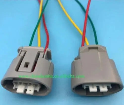 

Free shipping 3 Pin/Way Regulator Plug Auto Generator Connector With Wire Pigtail For FAW Xiali Changan Star 6189-0443