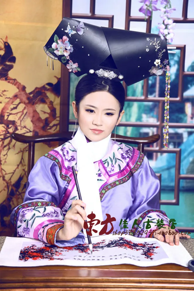 Fantasia de princesa meizhuang, fantasia da lenda da imperatriz, zhenhuan, qing, qizhuang