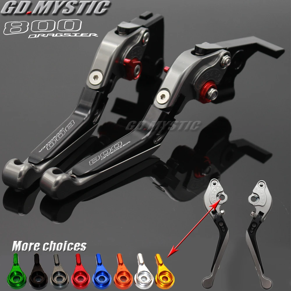 Moto adjustable clutch brake lever for MV Agusta Brutale 800 Dragster Dragster 800 2014-2016 motorcycle foldable and expandable