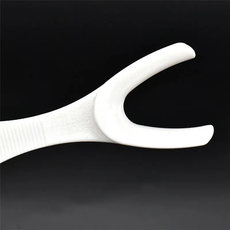 2 pcs/lot Y-Shape Cheek Retractor milky Mouth Opener Dental Intraoral Cheek Lip RetractorOrthodontic Teeth Intraoral Opener