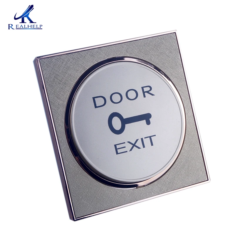 Waterproof Door Exit Button Push Button for Sale Door Button Switch for Access Control Electronic Door Lock Exit Button