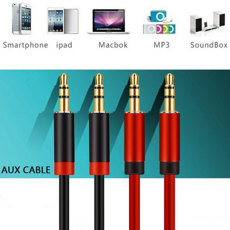 Lungfish 3.5mm Audio Cable Jack 3.5 Mm Aux Cable for IPhone Car Headphone Beats Speaker Aux Cord MP3/4 1m 1.5m 2m 3m 5m