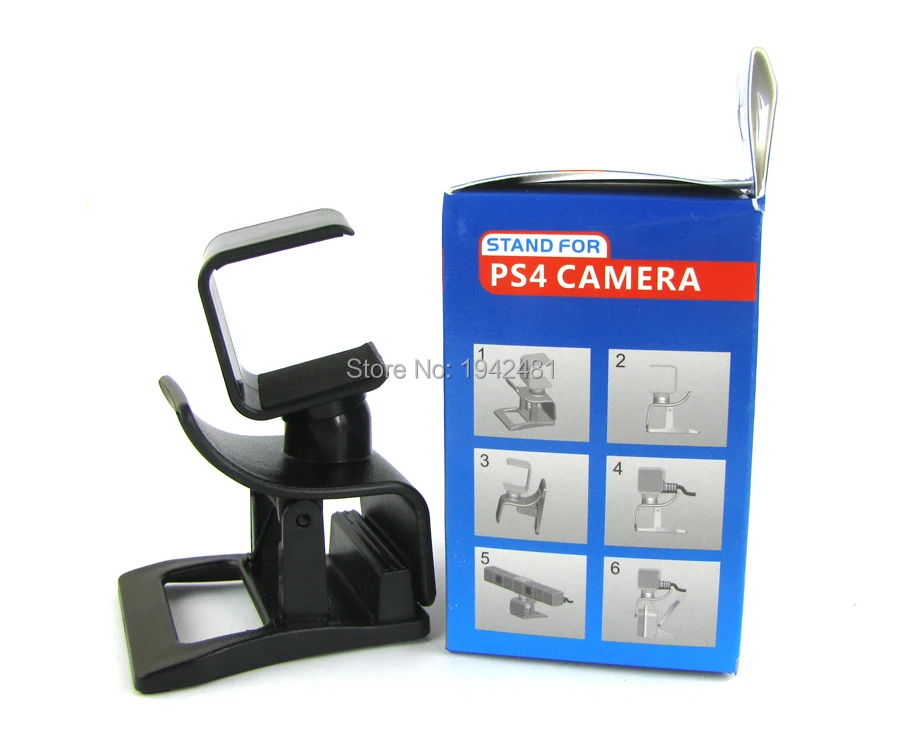 แท่นยึดกล้องดิจิตอลแบบแฟชั่น1ชิ้นชุดตัวหนีบที่จับสำหรับ Playstation 4 PS4