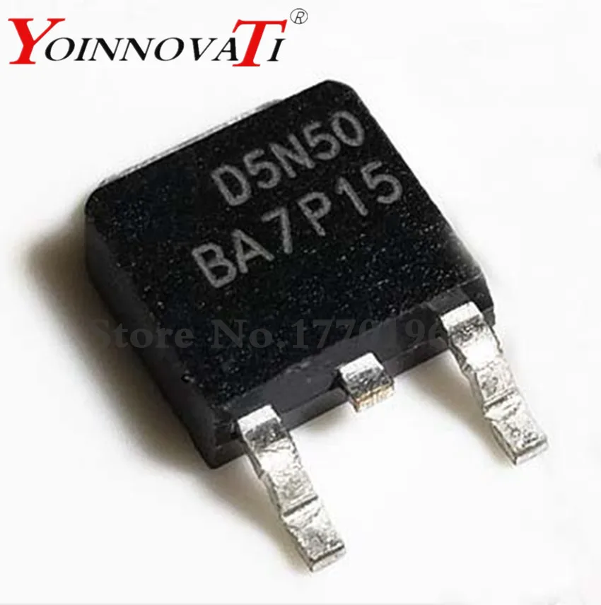 20pcs AOD5N50 D5N50 TO-252 