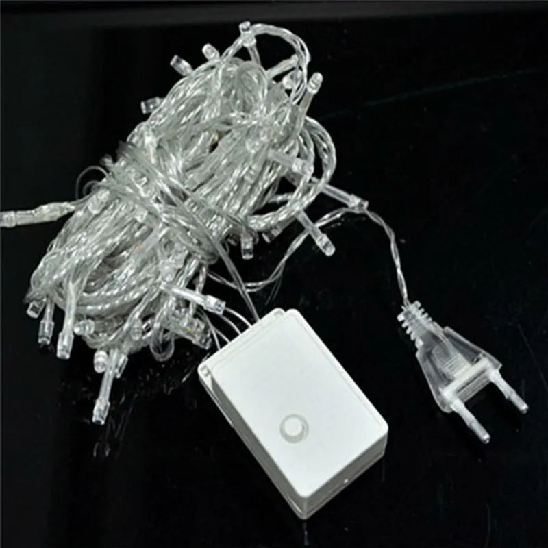 New LED String Light 200 LED 20M Christmas/Wedding/Party Decoration Lights Garland AC 110V 220V Outdoor Waterproof Led Lamp