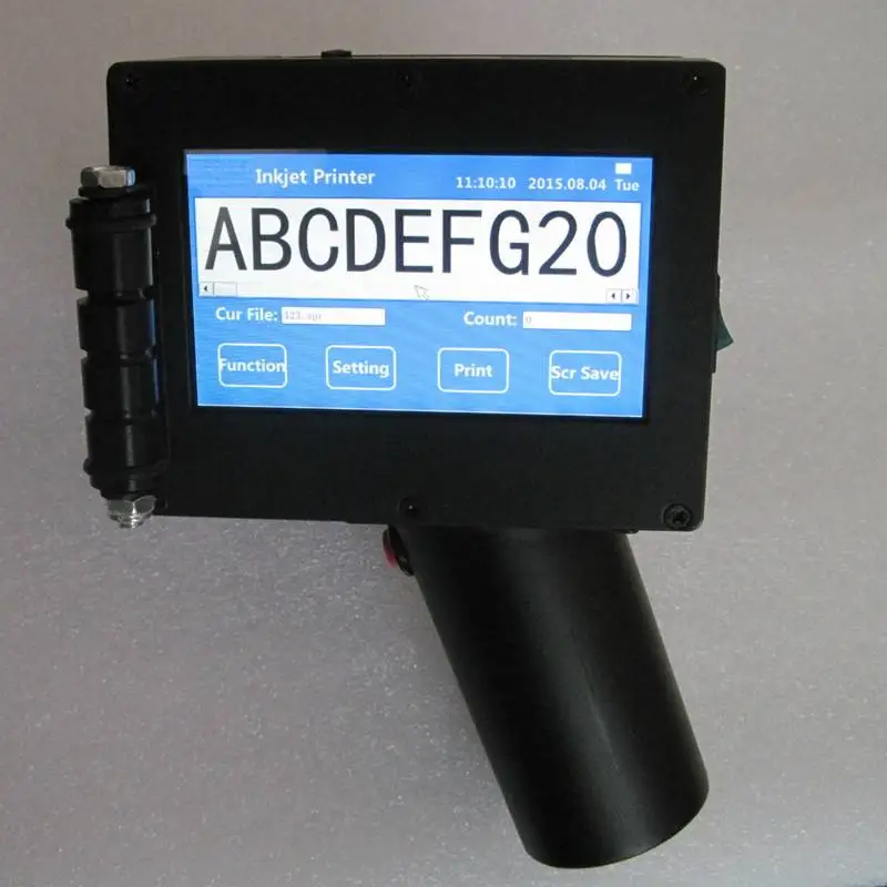 

Portable handheld inkjet Printing Machine Date/Serial No./Batch code/Logo