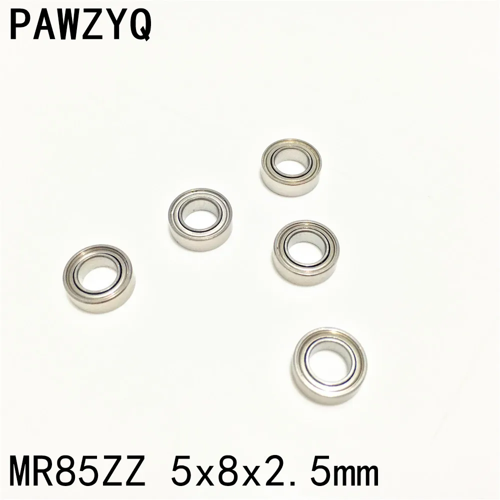 

100pcs MR85ZZ MR85 2Z 5x8x2.5mm Deep Groove Ball Bearing Metal Shielded Miniature Bearings