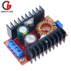 DC-DC Boost Converter Power Supply Step Up Module 10-32V to 60-97V 100W Voltage Continuously Adjustable