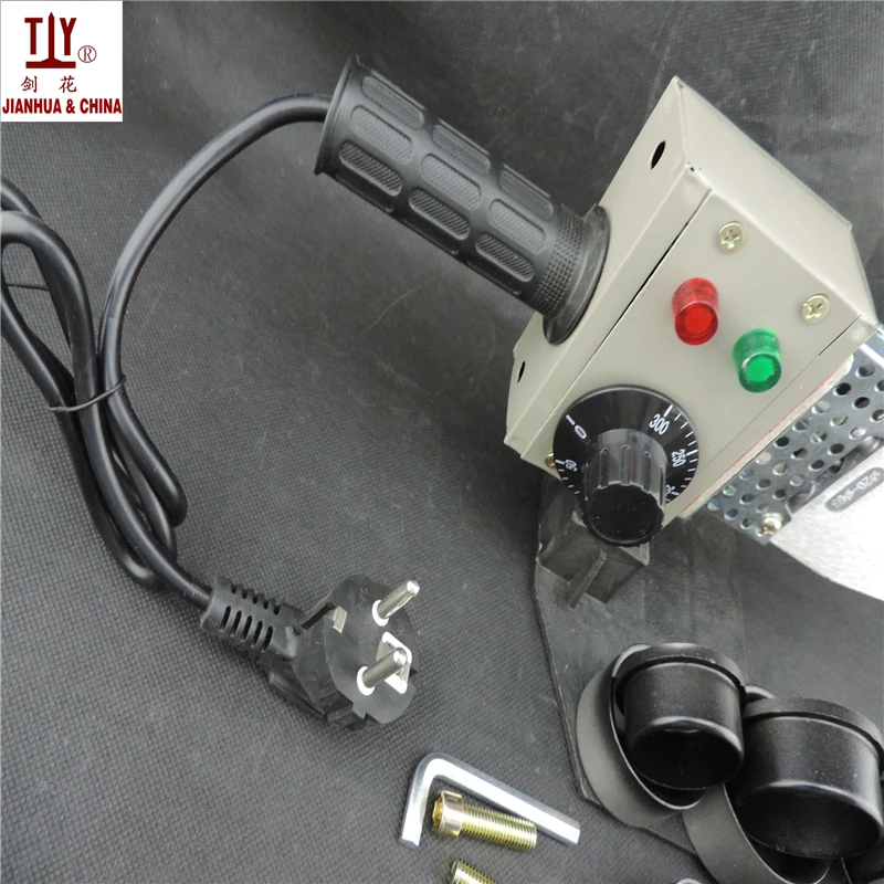 1 Set Control Temperature AC 220V 800W Pvc Welder Ppr Welding Machine Water Welder For Heating PP PE PC 20-63mm Pipe Paper Box