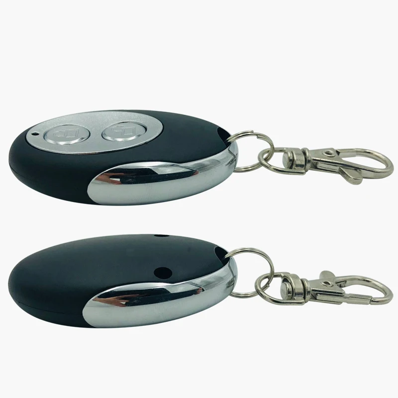 433mhz universal sem fio cópia de código fixo clonagem duplicado controle remoto para porta da garagem portas elétricas (2 peças)