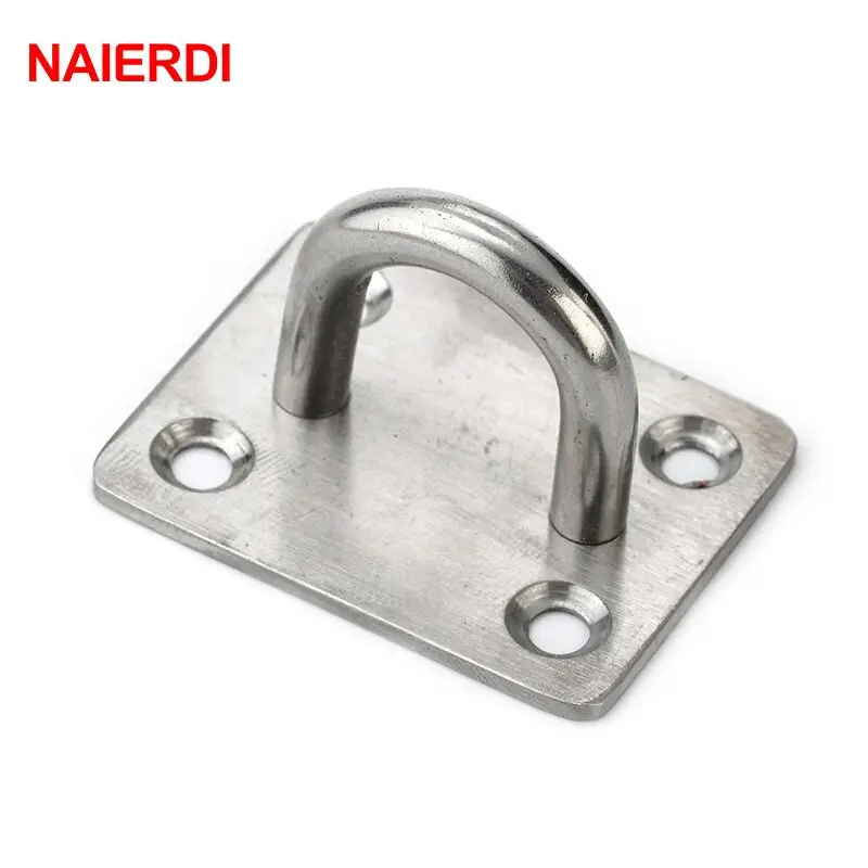 NAIERDI-J7 IRON Cabinet Box Hasp and Staple Lock Spring Latch Catch Toggle Locks For Sliding Door Window Furniture Hardware