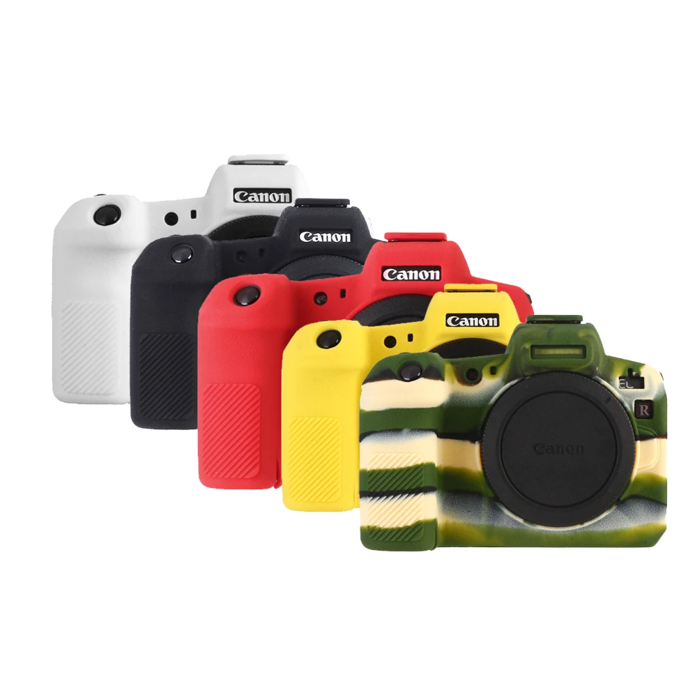 Thicken Antiskid Soft Silicone Rubber Protective Cover camera body for canon EOS R Case DSLR Bag