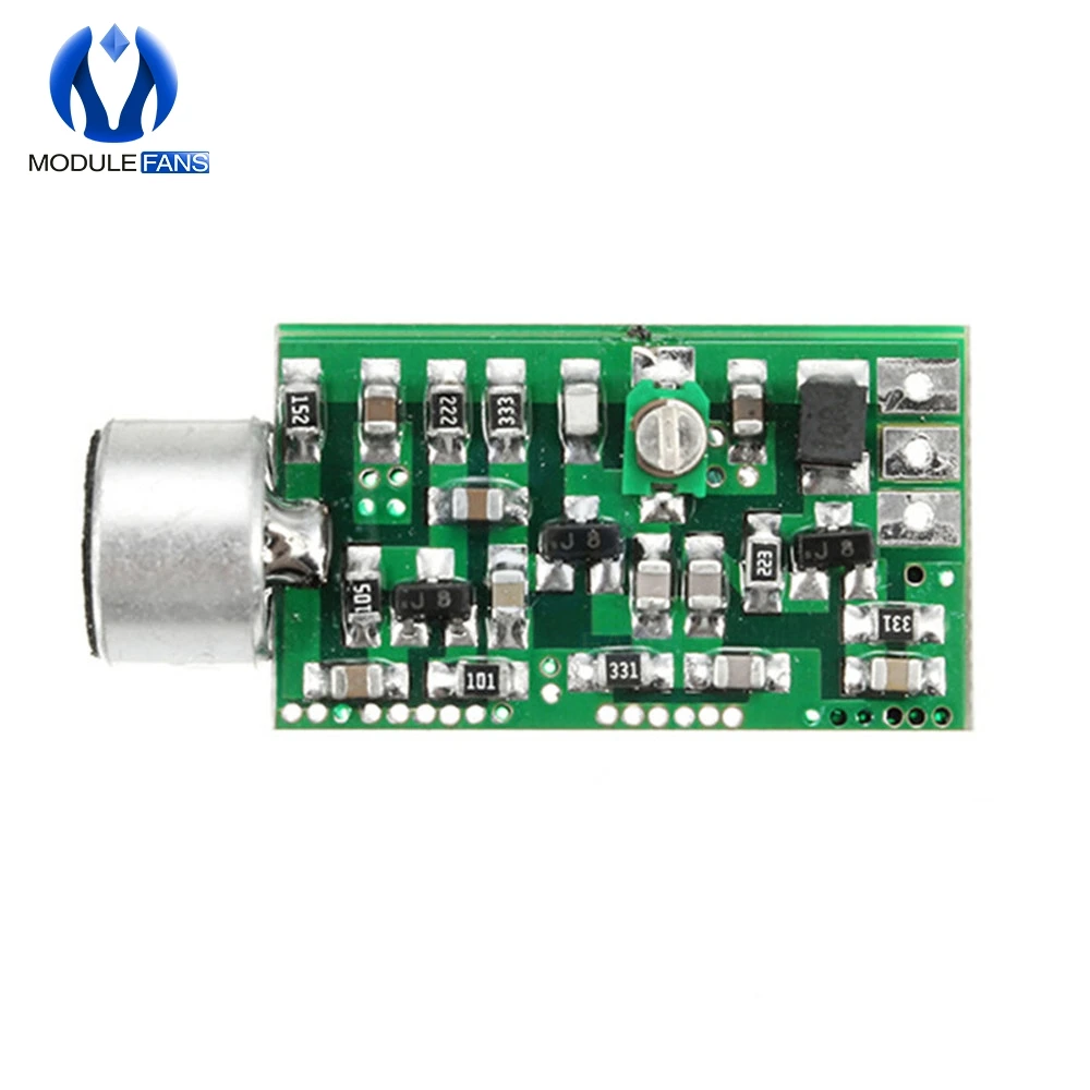 FM Transmitter Pickup Pick up Modul Mini Drahtlose Mikrofon MIC Wireless-Audio-Sender FM Emission MIC Core Board V 4,0 – Detail 5