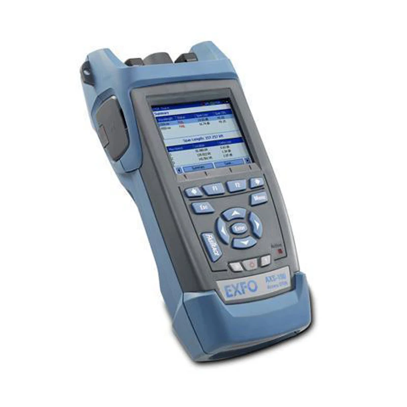 Handheld EXFO OTDR AXS-110-23B-04B 1310/1550nm, 37/35dB,Integrated VFL, Touch Screen Optical Time Domain Reflectometer