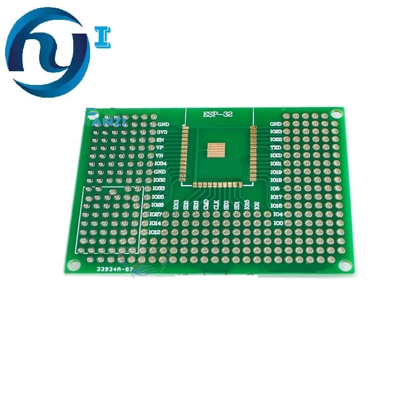 7x9CM 70X90mm Prototype PCB Breadboard Board For ESP8266 ESP-12F ESP-12E ESP12 ESP32 ESP-32S Double Side Prototype PCB