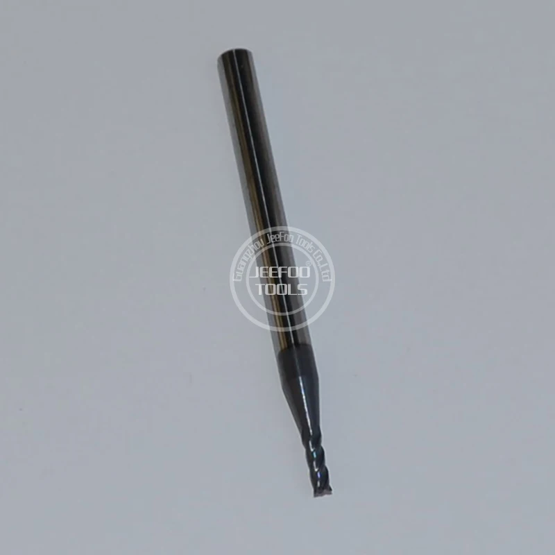 Double Edged Four-Blade Tungsten Steel Milling Cutter,Two Flutes Spiral Cutters, End Mill Tools, Acrylic MA-4F-2* 4 * 50L