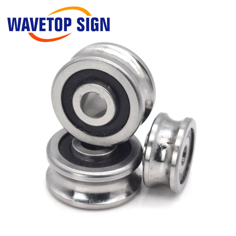 WaveTopSign 5 шт. U радиальные шарикоподшипники SG10 SG15 SG20 SG25 двухрядный миниатюрный шкив стальная трансмиссия эксцентриковое колесо