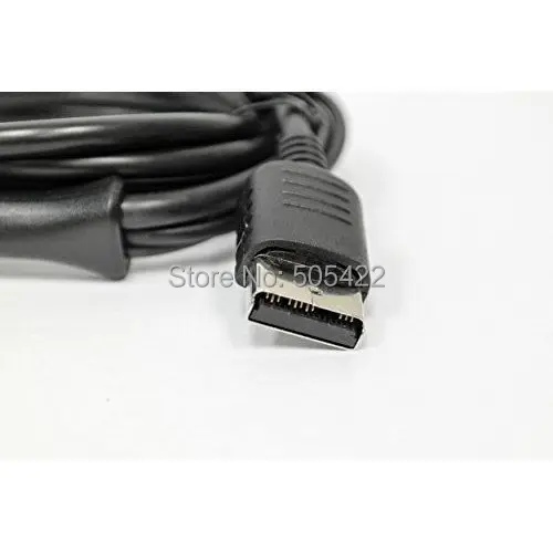 10pcs/lot 6FT 1.8M VGA High Definition Cable RCA Sound Adapter PAL NTSC for SEGA Dreamcast Console