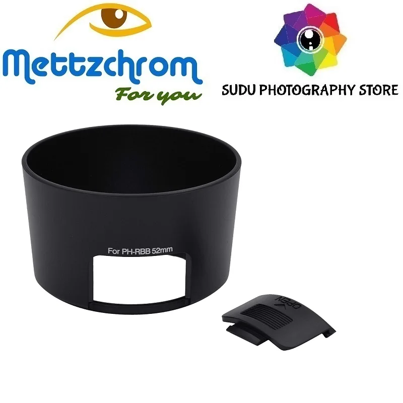 Mettzchrom For Pentax PH-RBB 52mm Lens Hood for Pentax 50-200mm F4-5.6 ED DA Lens