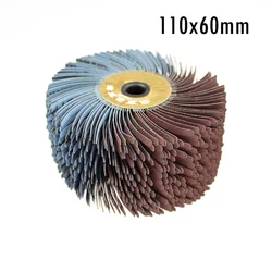1 piece Drill Woodworking Grinding Head Sandpaper Wire Polishing Brush Wheel