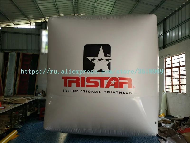 Sell outdoor floating 3 meter cube, floating cube buoy, triangle buoy.