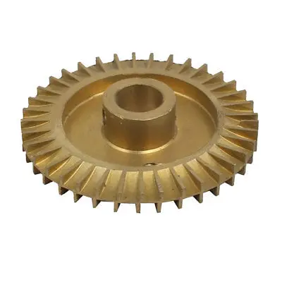 

60mm Diameter Water Pump Part Double Side Brass Impeller