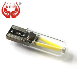 KEIN 2PCS 12V 24V T10 w5w 194 168 Bulb Car Led DRL Interior Clearance License Plate Parking Tail Light Signal Lamp Warm White