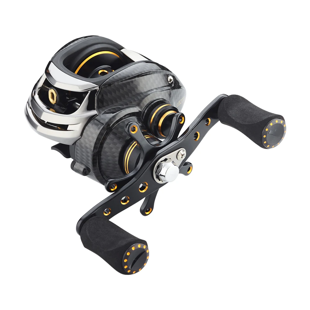 Carrete Baitcasting 7.0 Doble Freno Agua Salada - imagen 2