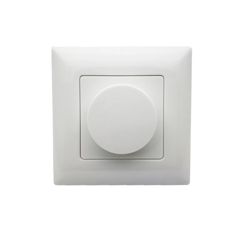 New AC Triac LED Dimmer 220V 230V 110V Dimmable Knob On Off Switch Bulb Lamp Light Dim 1A Output Leading Edge Cut Dim