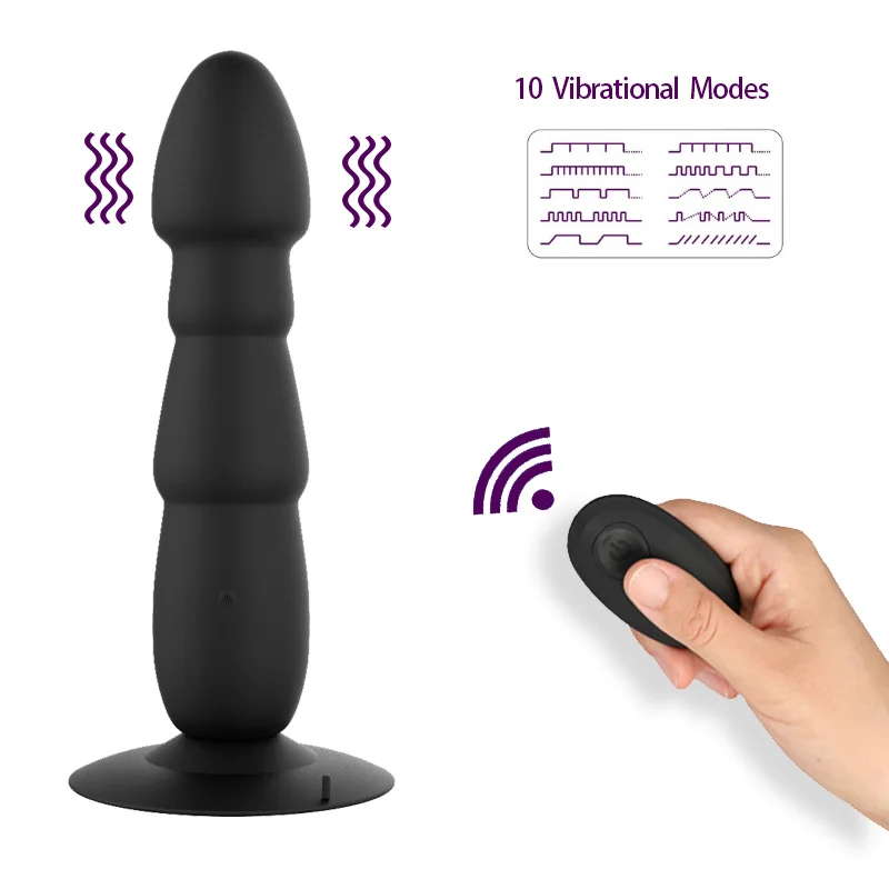 Realistic Dildo Vibrator Anal Plug Prostate Massager Suction Cup Masturbator for Man Remote Butt Plug Anal Vibrator Sex Products