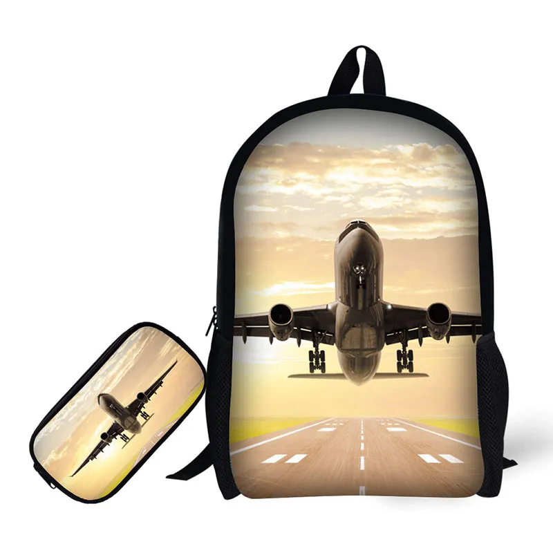 mochila escolar feminina backpack Pencil bag masculina school bags infantil sac dos menino rugzak menina kawaii Aircraft