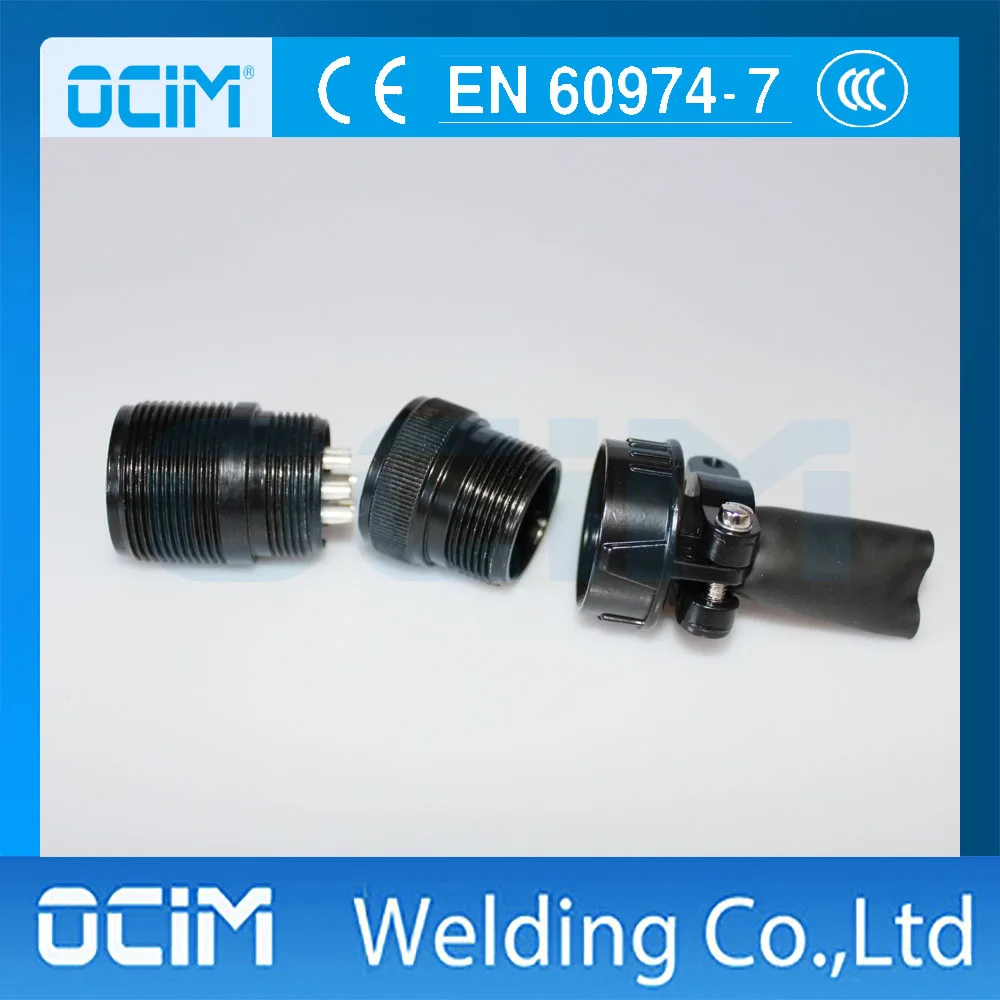 1PC 6 Pin Female  Socket Connector For Welding products