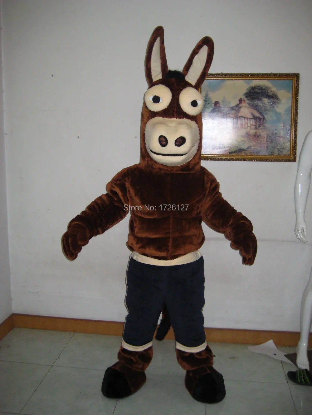 mascot donkey Mule mascot costume custom fancy costume anime cosplay kit mascotte theme fancy dress carnival costume