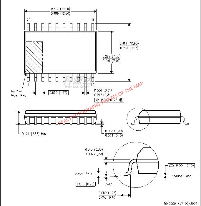 5 sztuk/partia SN65C3222DWR SOP20 SN65C3222 65C3222 w magazynie