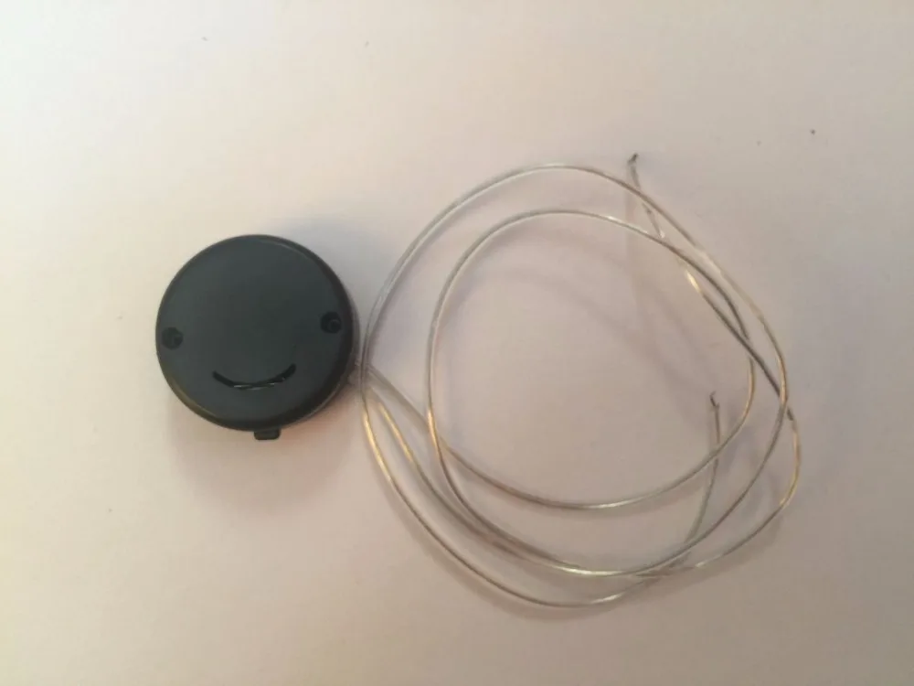 2 * CR2032 Coin Battery Botão Celular Caso Clip Holder Caixa De Armazenamento Com ON/OFF Interruptor Wire Leads Preto 10 PCS