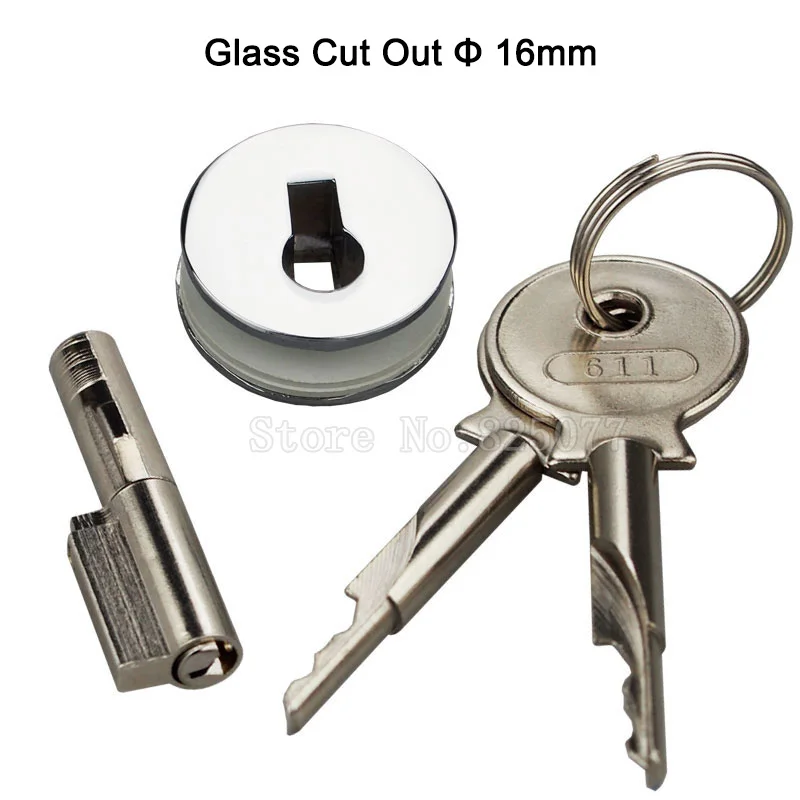 

10 шт., одинаковый раздвижной стеклянный замок для витрины с любым ключом, костюмы, замок для витрины, замок для стеклянной двери JF1387