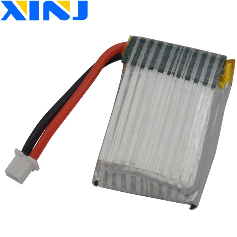2 قطعة 3.7 فولت 150 مللي أمبير 0.555Wh 20C بطارية بوليمر لي 651723   JST-XH 1.25 لطائرة JRC H20 H36 NH010 بدون طيار كفاءة صغيرة بأربعة محاور