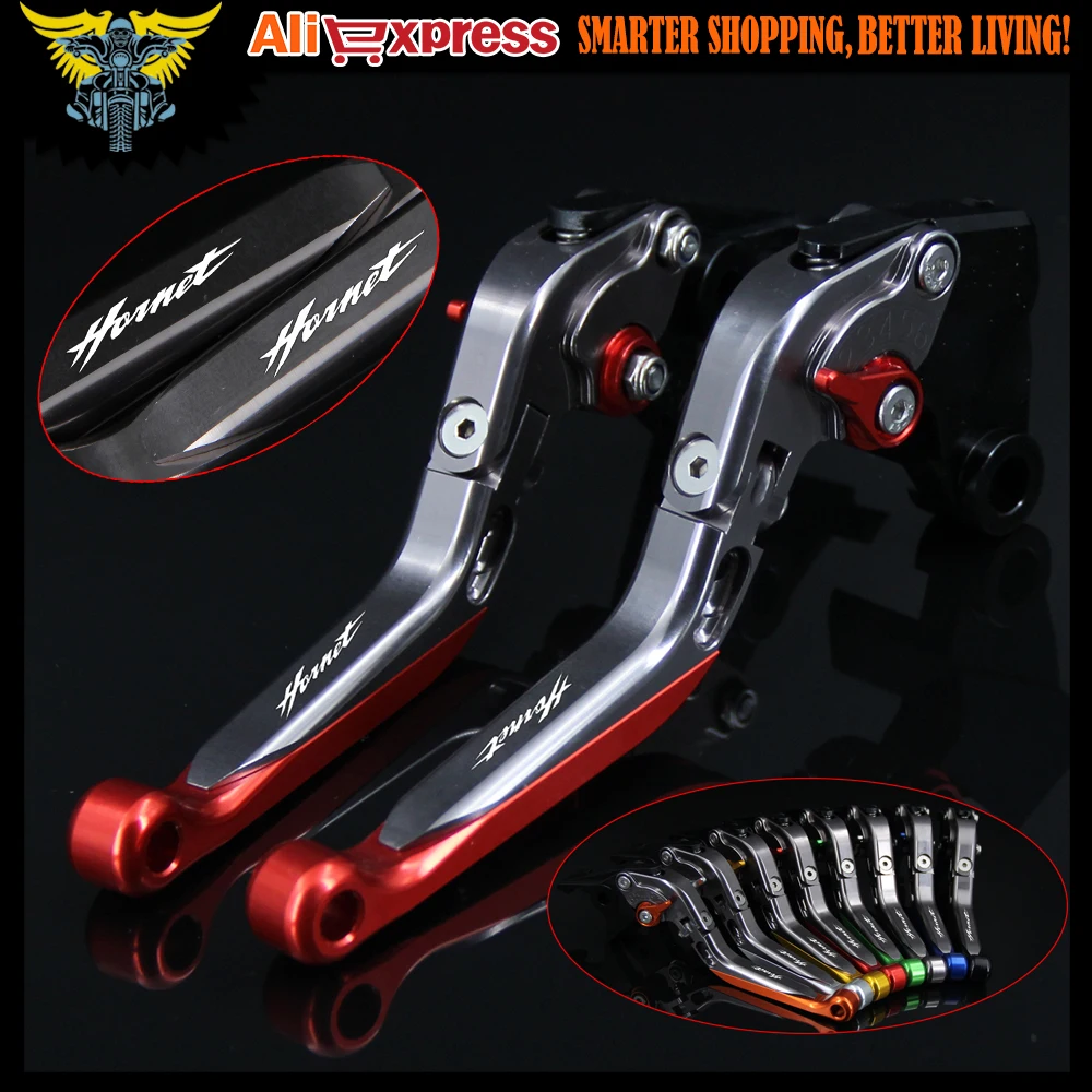 ! laser Logo For Honda CB599 / CB600 HORNET 1998 1999 2000 2001 2002 2003 2004 2005 2006 CNC Motorcycle Brake Clutch Levers