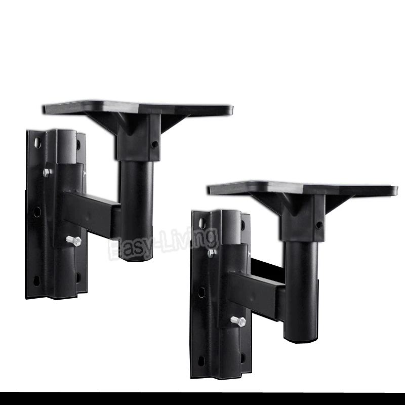 KTV502 One Pair=2 pieces KTV Wall Mount Speaker Bracket 502 Surround Speaker Wall Mount Sound Hanger Mount Loading 30kgs 66lblbs