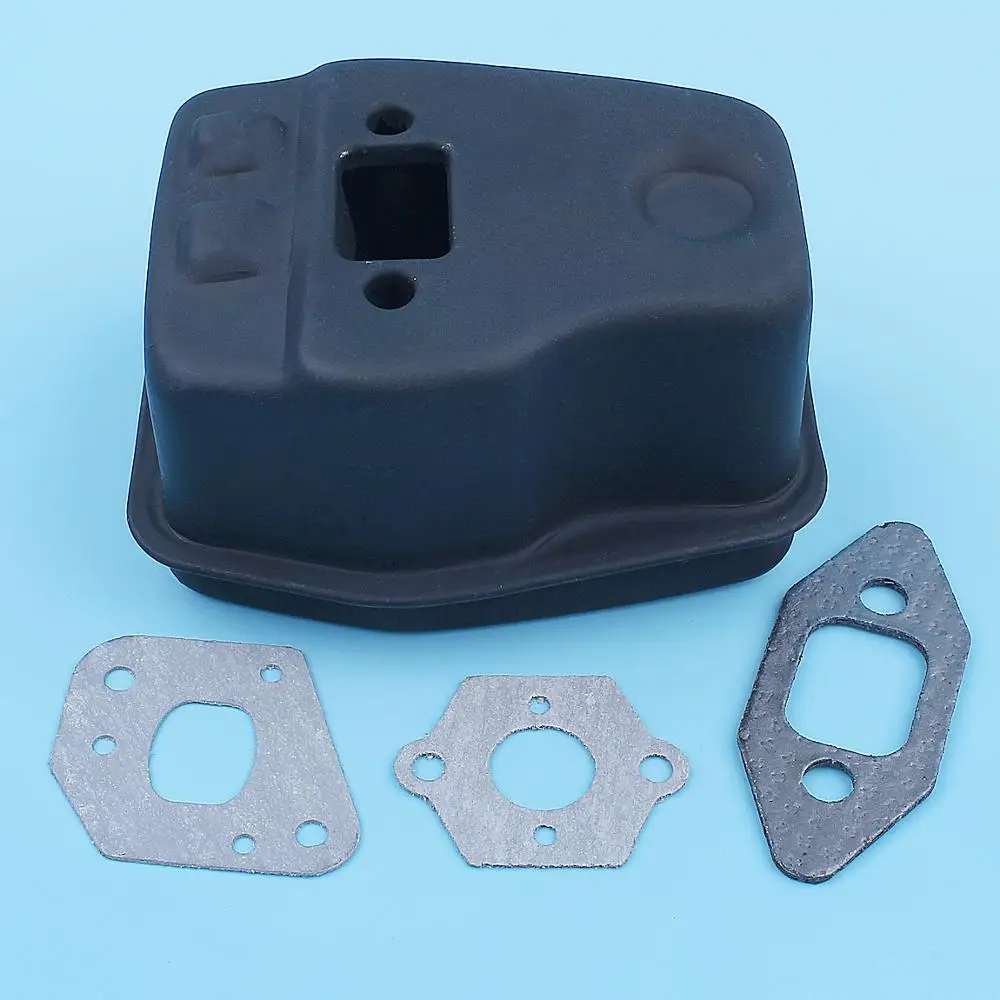 Muffler Exhaust Gaskets Kit For Poulan 2150 2055 2075 260 262 2175 2155 1975 Partner 350 351 Chainsaw Replacement Spare Parts