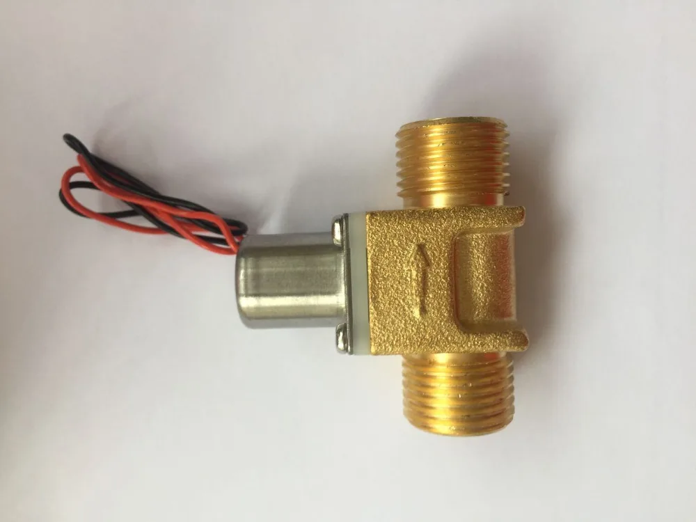 Pilot Pulsed Solenoid Valve Smart Fush  Pulse Valve LowPower  DC3.6V G1/2 Water Purifier FLOW Sensor faucet