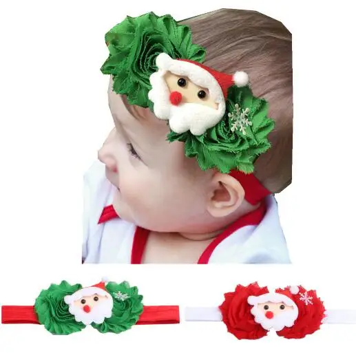 

10pcs 2017 New Wholesale Flower Cartoon Elastic Hair band Bebe Turban Tops Christmas Headbands Kids Headwear Hair Accessories