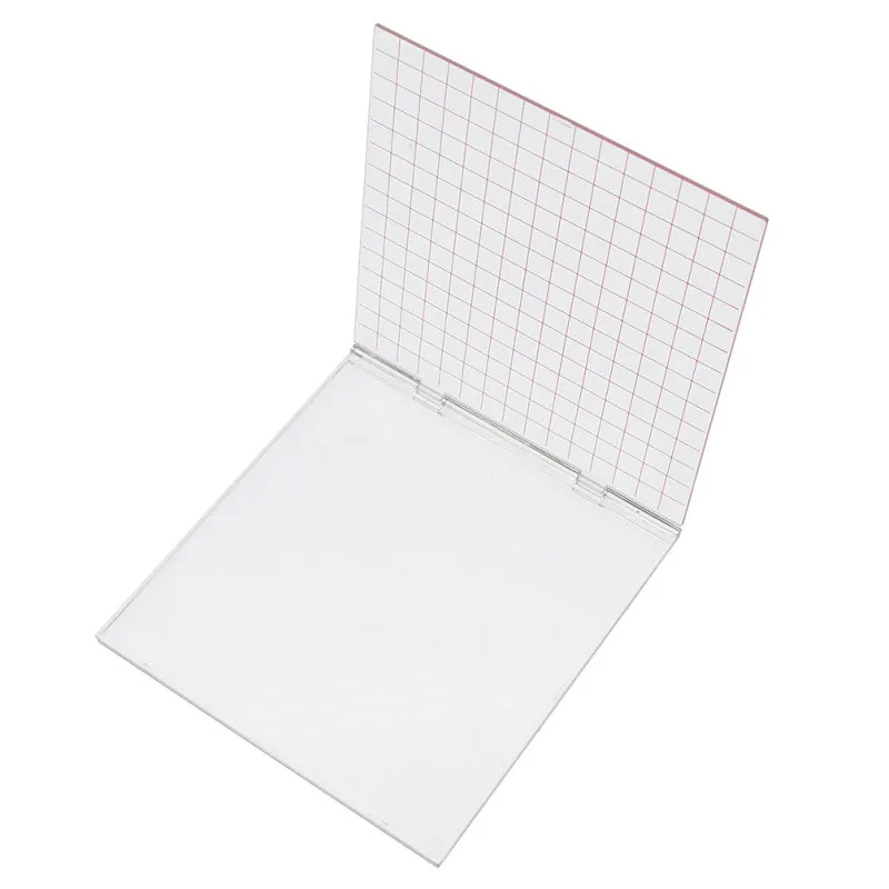 New Arriving Acrylic Stamping Tool Perfect Positioning Stamping Clear Transparant Folder Stamp Craft Crafts Card Making