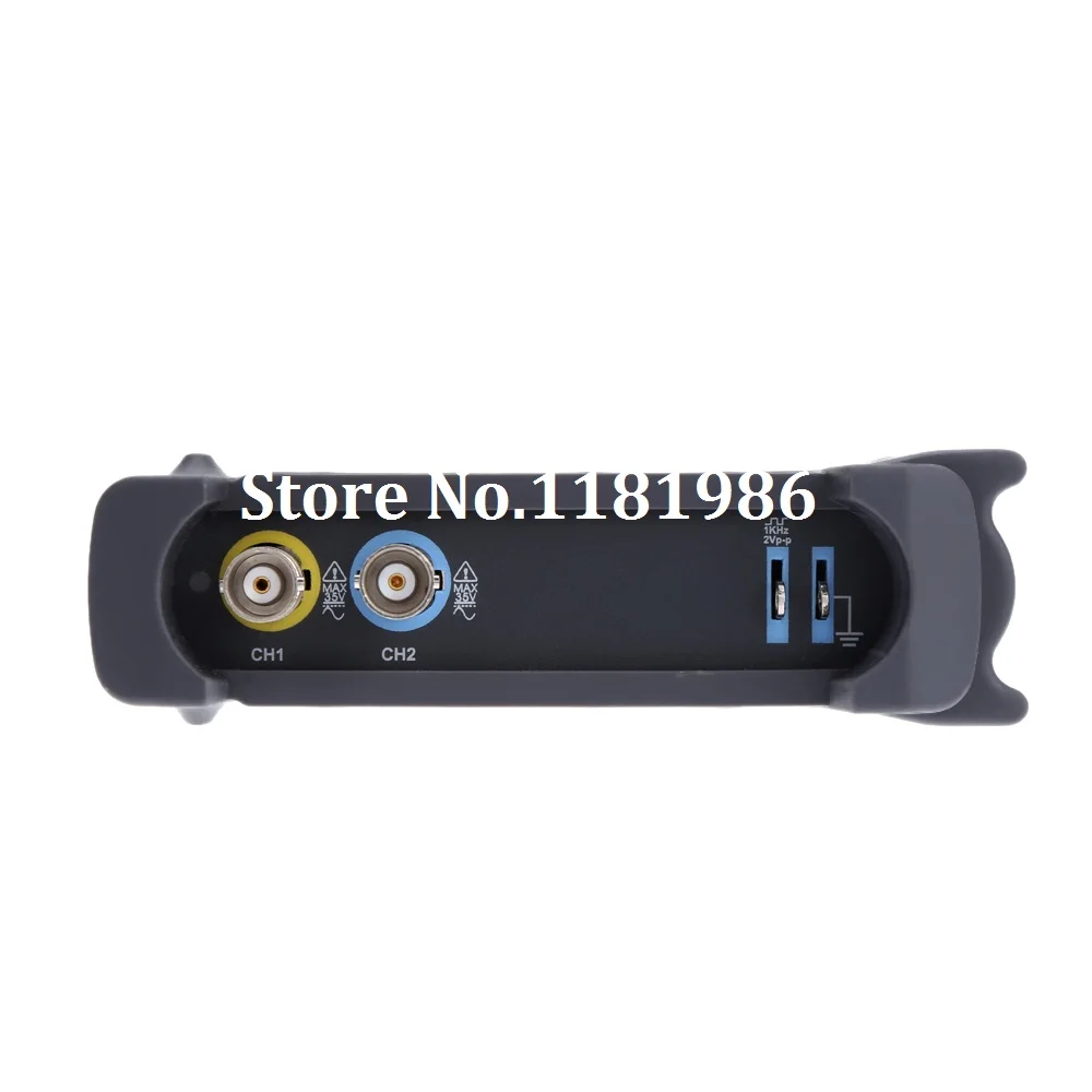 Hantek-osciloscopio analógico 6022BE, 20MHz, 48 MS/s, 2 canales, osciloscopio USB para PC