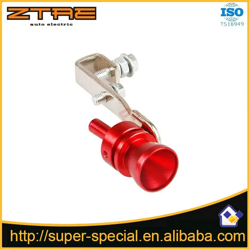 

Universal Car Turbo Sound Whistle Muffler Exhaust Pipe Blow off Vale BOV Simulator Whistler Size M