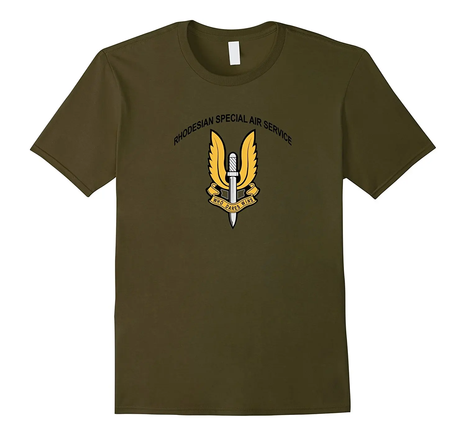 Fashion 2019 Brand Design T Shirts Casual Cool Rhodesian Special Air Service Sas Custom Tee Shirts