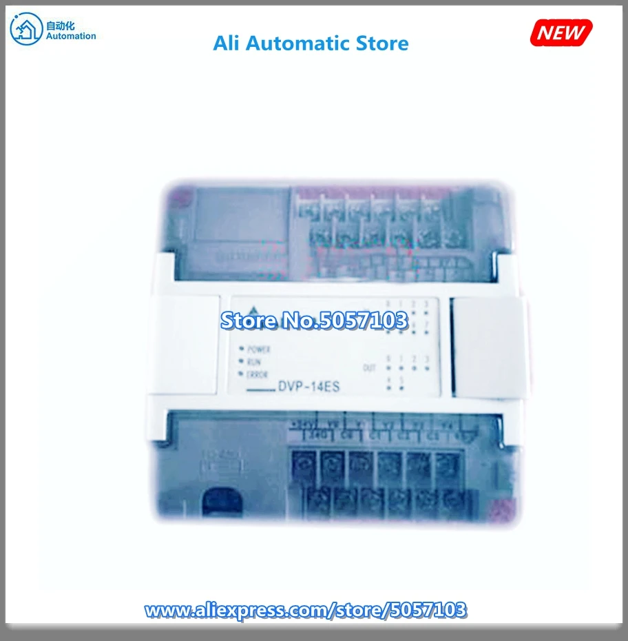 

DVP14ES00R2 14-Point Host 8DI 6DO Relay 250VAC 24VDC 2A AC Power Supply New