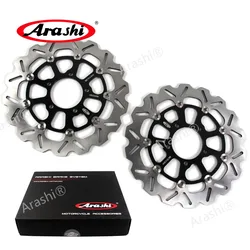 Arashi 2PCS GTR1400 07-16 CNC Front Brake Disc Rotors For KAWASAKI GTR 1400 2007 2008 2009 2010 2011 2012 2013 2014 2015 2016