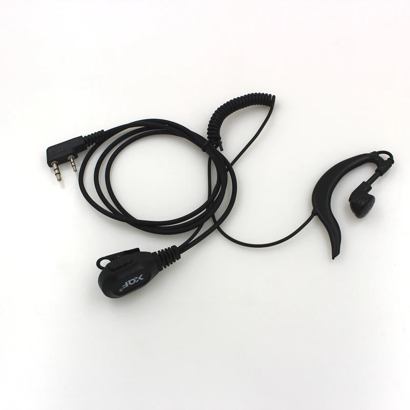 2 Pin G Shape Earpiece Headset for Baofeng UV-5R UV-82 BF-888S Kenwood TK-3207 TK-3107 TK-2207 TK-2107 TK-378G